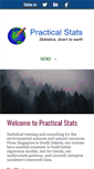 Mobile Screenshot of practicalstats.com