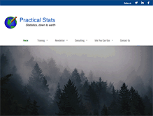 Tablet Screenshot of practicalstats.com